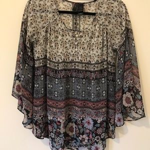 Bisou Bisou Printed Top